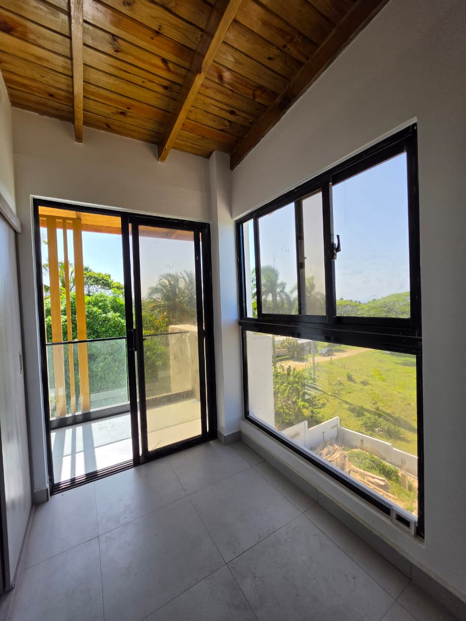 Interior terminado de la villa