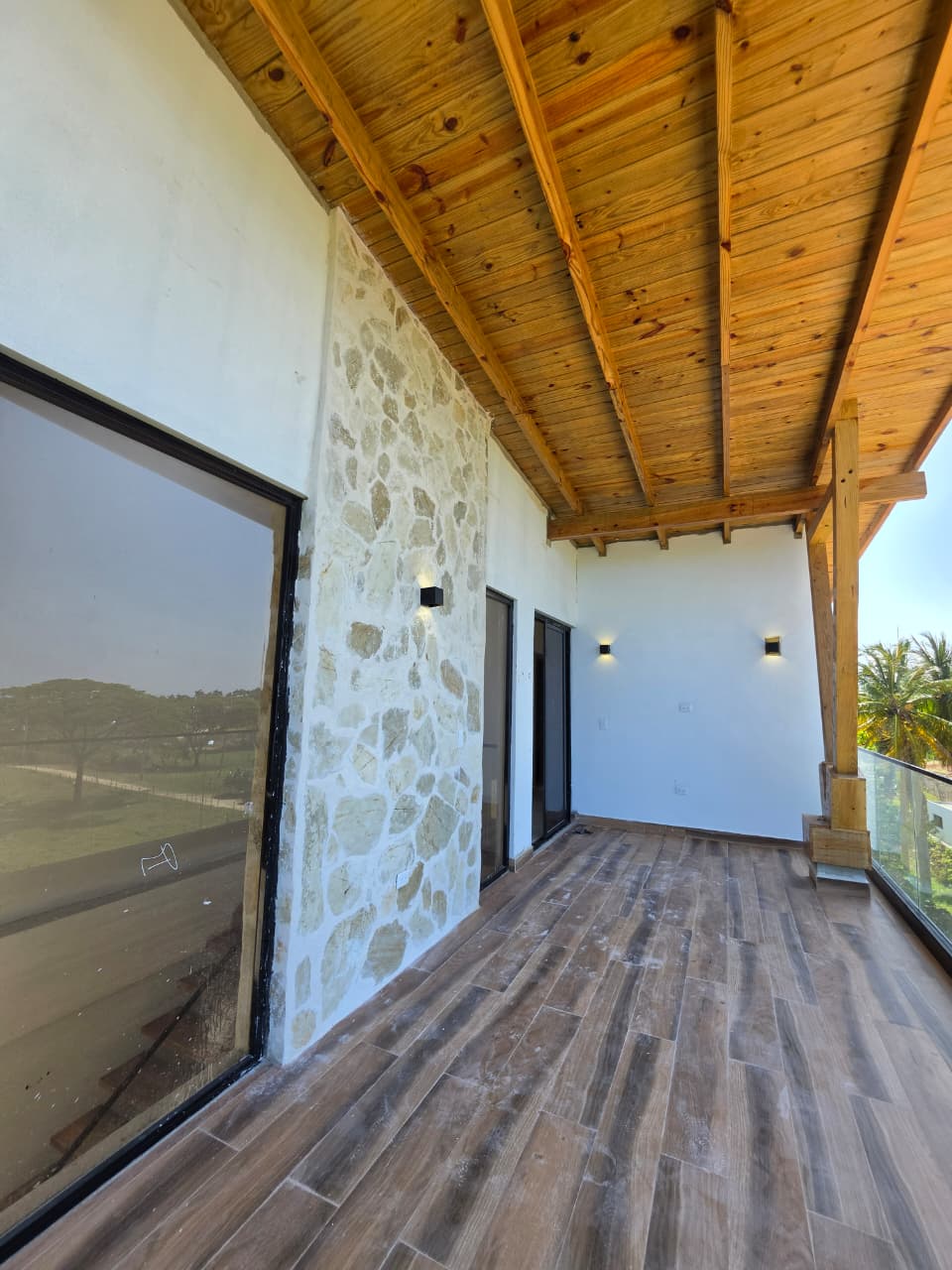 Sala interior de la villa